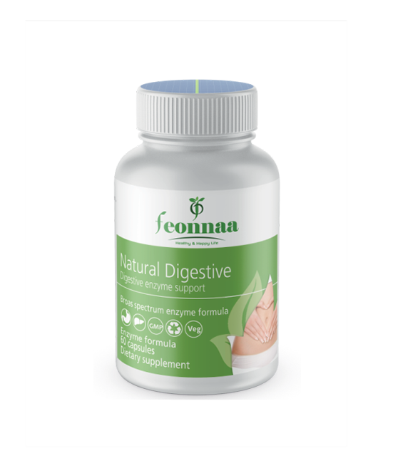 FEONNAA NATURAL DIGESTIVE - 500MG-60 CAPS