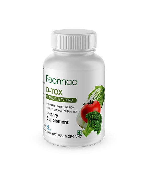 FEONNAA D-TOX CAPSULE 500MG - 60 CAPS